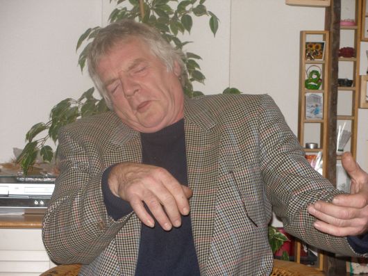 oeps, mijn lief in een vreemd soort houding