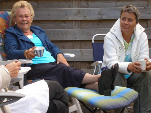 mam en ik bij Ber augustus 2007