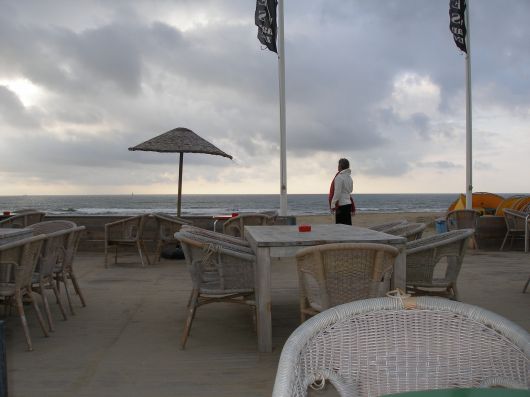  het verlaten strand