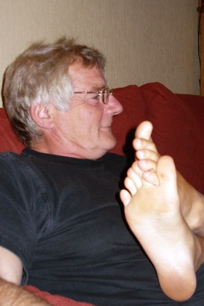 Jan met voeten van Amber