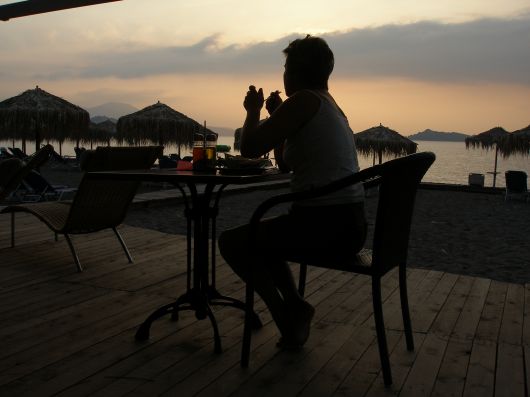 mijn eerste griekse salade