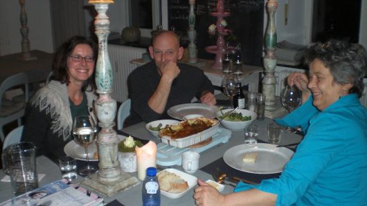 onze 1e maaltijd in het hotel