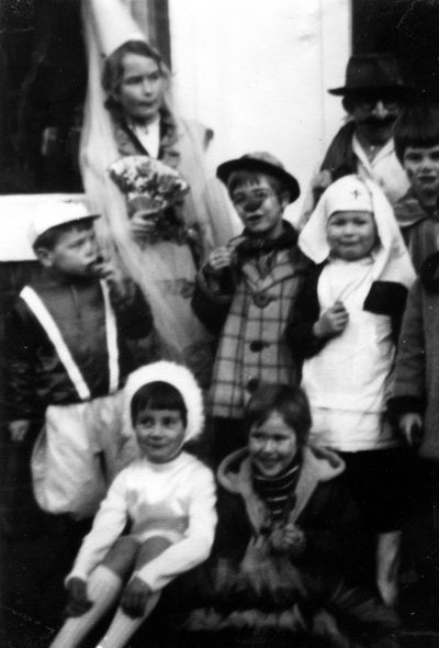 verkleedpartijtje met de buurkinderen