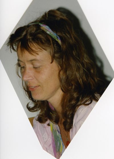 Gaby zwanger of vlak daarvoor, 1992