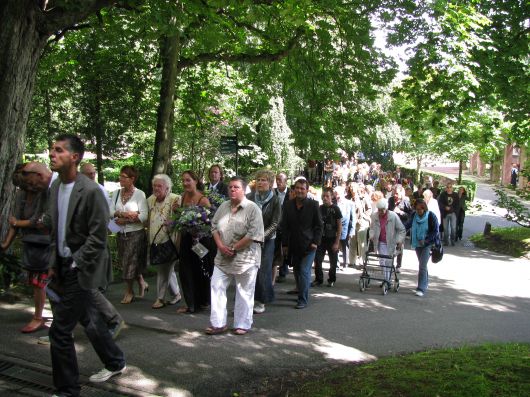 Op weg naar het graf